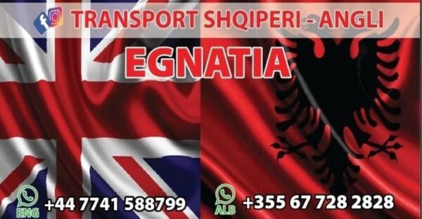 EGNATIA Transport Shqiperi - Angli