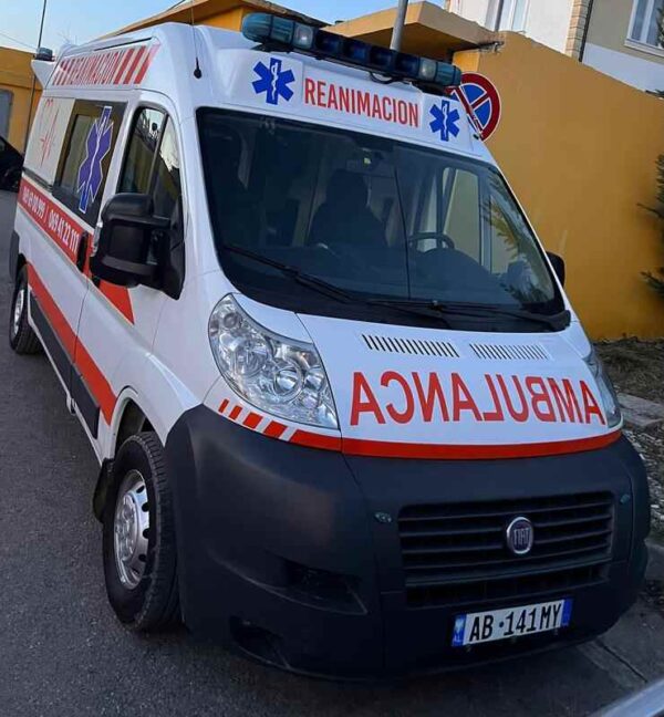 Transport me Ambulance Shqiperi, Europe & Turqi
