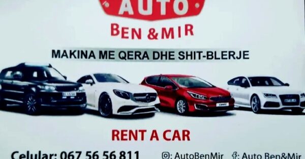 AUTO BEN & MIR • MAKINA ME QERA & SHITJE