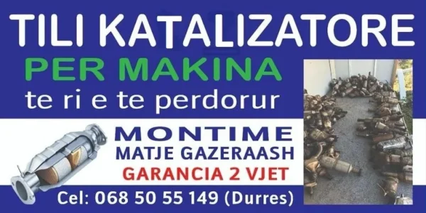 KATALIZATORE MAKINSH TILI • DURRES