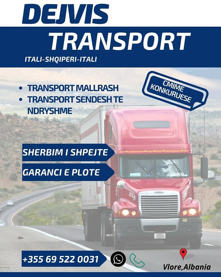 Dejvis Transport Itali Shqiperi